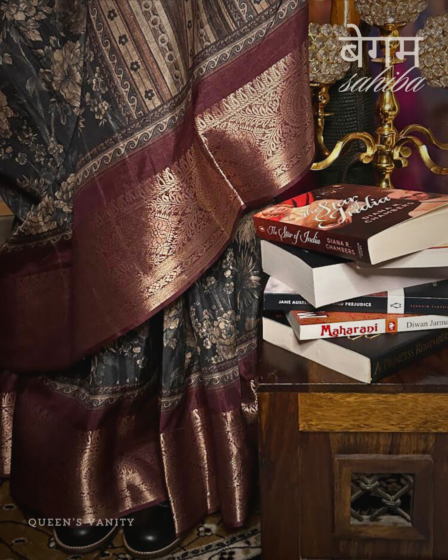 Paro Gulaab Semi-Tussar Silk Saree