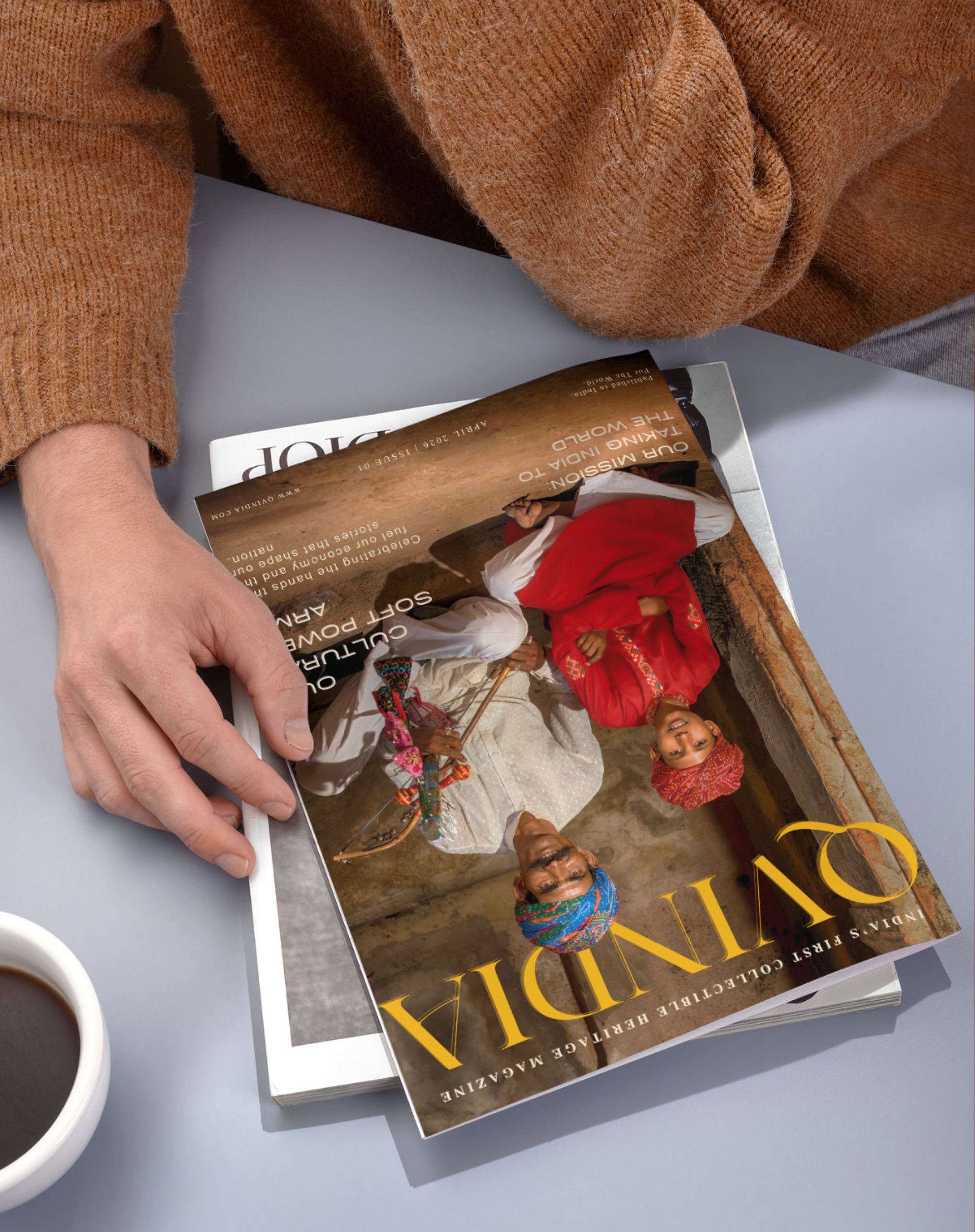 Pre-Book QV INDIA Print Issue No. 01 April-June '26 | India's First Collectible Heritage Magazine