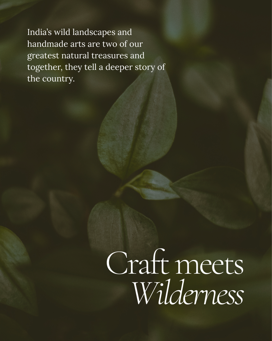 Moonlight Elephant Batik Craft Meets Wilderness Hand-Blocked Cotton Stole